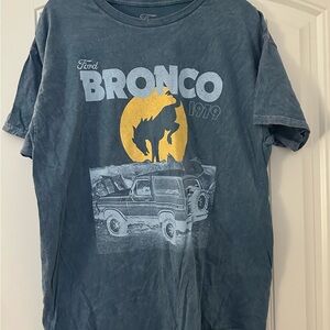 Ford Adult Unisex Blue Graphic T-Shirt